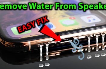 Clear Water From Phone Speaker Clear Water From Phone Speaker